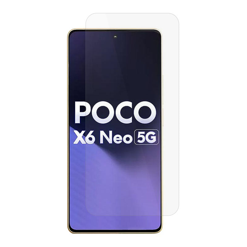 For Xiaomi Poco X6 Neo 5G Screen Protector 0.3mm Ultra-Thin Tempered Glass Film For Xiaomi Poco X6 Neo 5G Screen Protector 0.3mm Ultra-Thin Tempered Glass Film